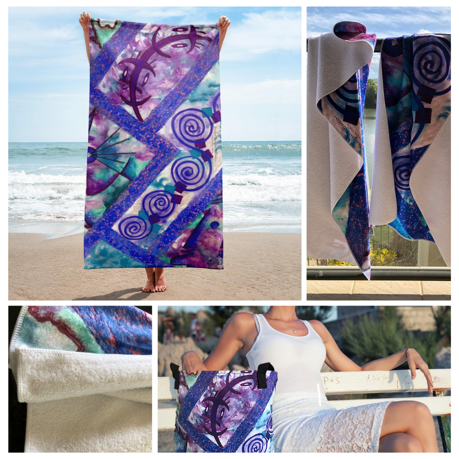 Jonique Designer Beach Towels