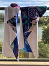 Beach Towel Designer Jonique Look-@-Mee Blu absorbent