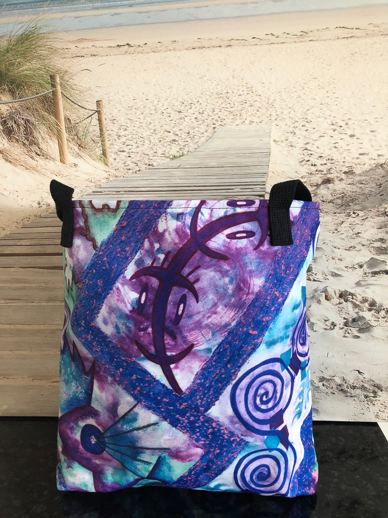Jonique Look-@-Mee Blu Beach Bag Outdoors
