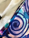 Beach Towel Designer Jonique Look-@-Mee Blu back