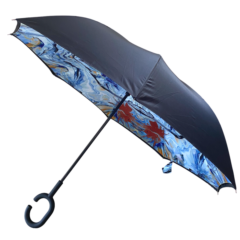 Jonique Designer Umbrella Inverted-Springtime